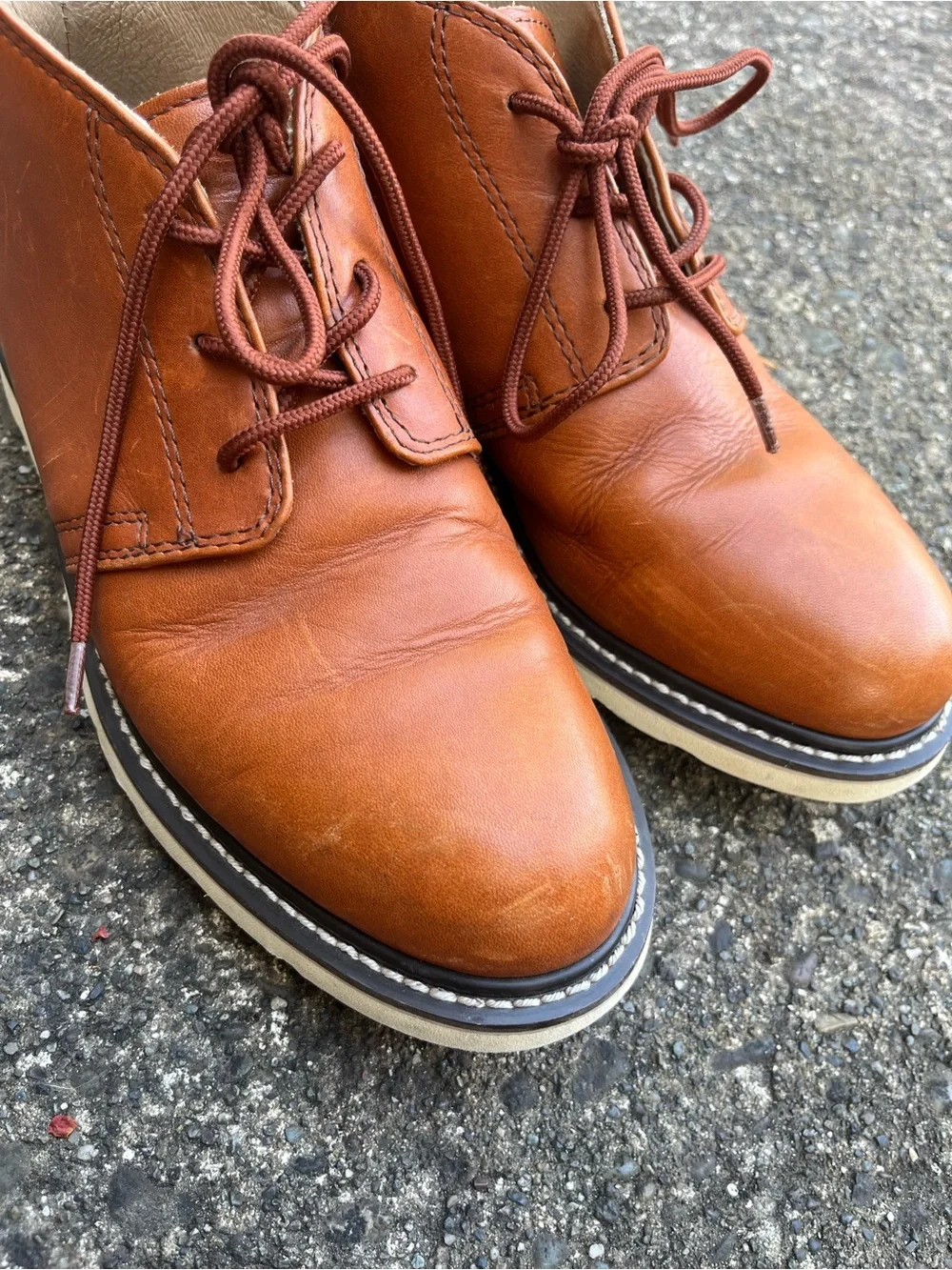 Golden Fox chestnut leather
